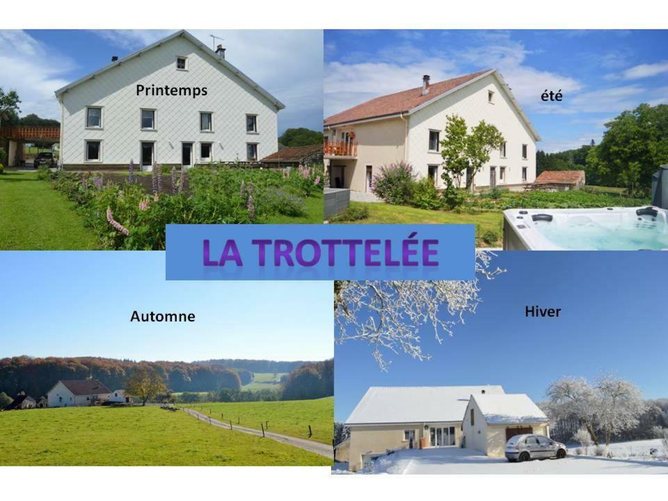 Chambres Et Table D'Hotes La Trottelee Bellefontaine  Buitenkant foto